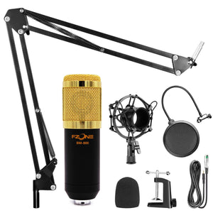 FZONE Condenser Microphone Kit - BM-800 – Musicians Gear Zone