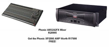 Load image into Gallery viewer, Phonic AM3242FX 32 Input 4 Bus Studio/Live Mixer