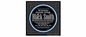 Black Smith BR1254 80/20 Bronze Acoustic Guitar Strings Set - Light
