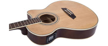 Load image into Gallery viewer, Washburn EAT12 Acoustic Electric Thinline Mini Jumbo Guitar + Free Bag