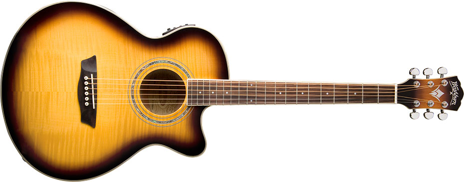 Washburn EA15ATB Acoustic Electric Guitar
