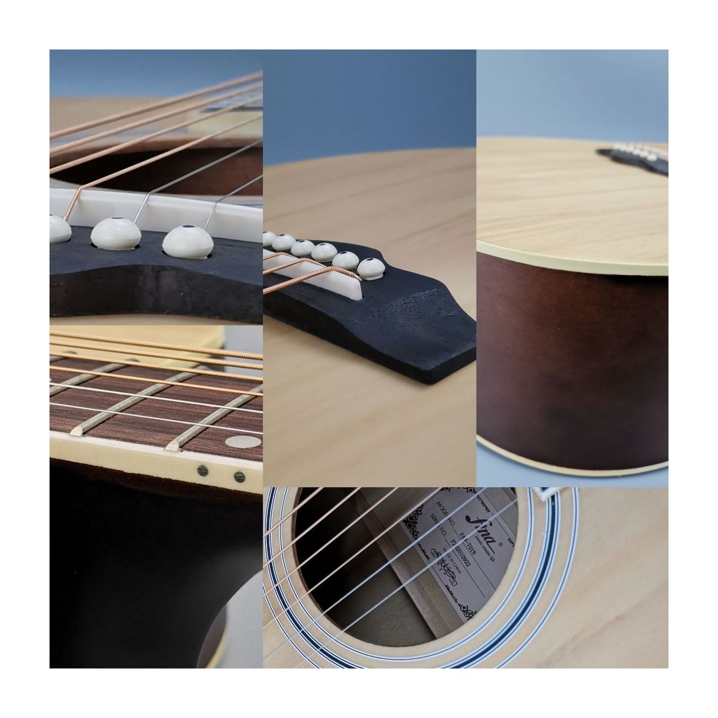 Fina Acoustic Guitar