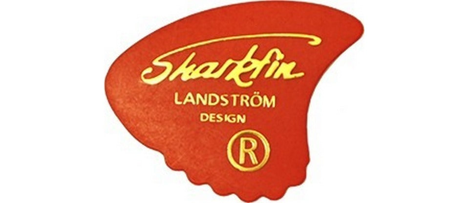Sharkfin GP101 Thin Red Plectrum Pack of 10