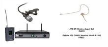 Load image into Gallery viewer, JTS E7 Wireless Lapel Set + Get a CM801 Headset FREE!