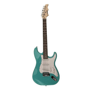 Lagrima Electric Guitar in Green with Free Bag