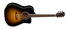 Load image into Gallery viewer, Washburn WA90CESB Acoustic Electric Guitar - Vintage Tobacco Burst