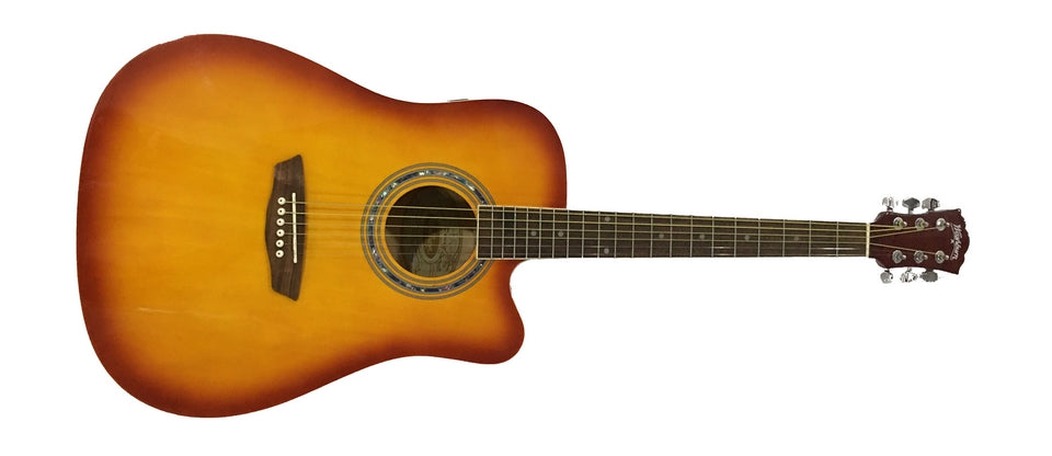 Washburn WA90CETS Acoustic Electric Guitar - Sunburst