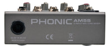 Load image into Gallery viewer, Phonic AM55 5 Channel Mixer