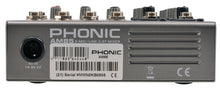 Load image into Gallery viewer, Phonic AM85 6 Channel Mixer + FREE Digitrack Soundcard