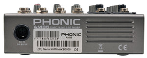 Phonic AM85 6 Channel Mixer + FREE Digitrack Soundcard