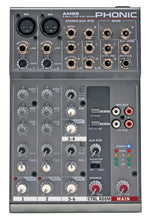 Load image into Gallery viewer, Phonic AM85 6 Channel Mixer + FREE Digitrack Soundcard