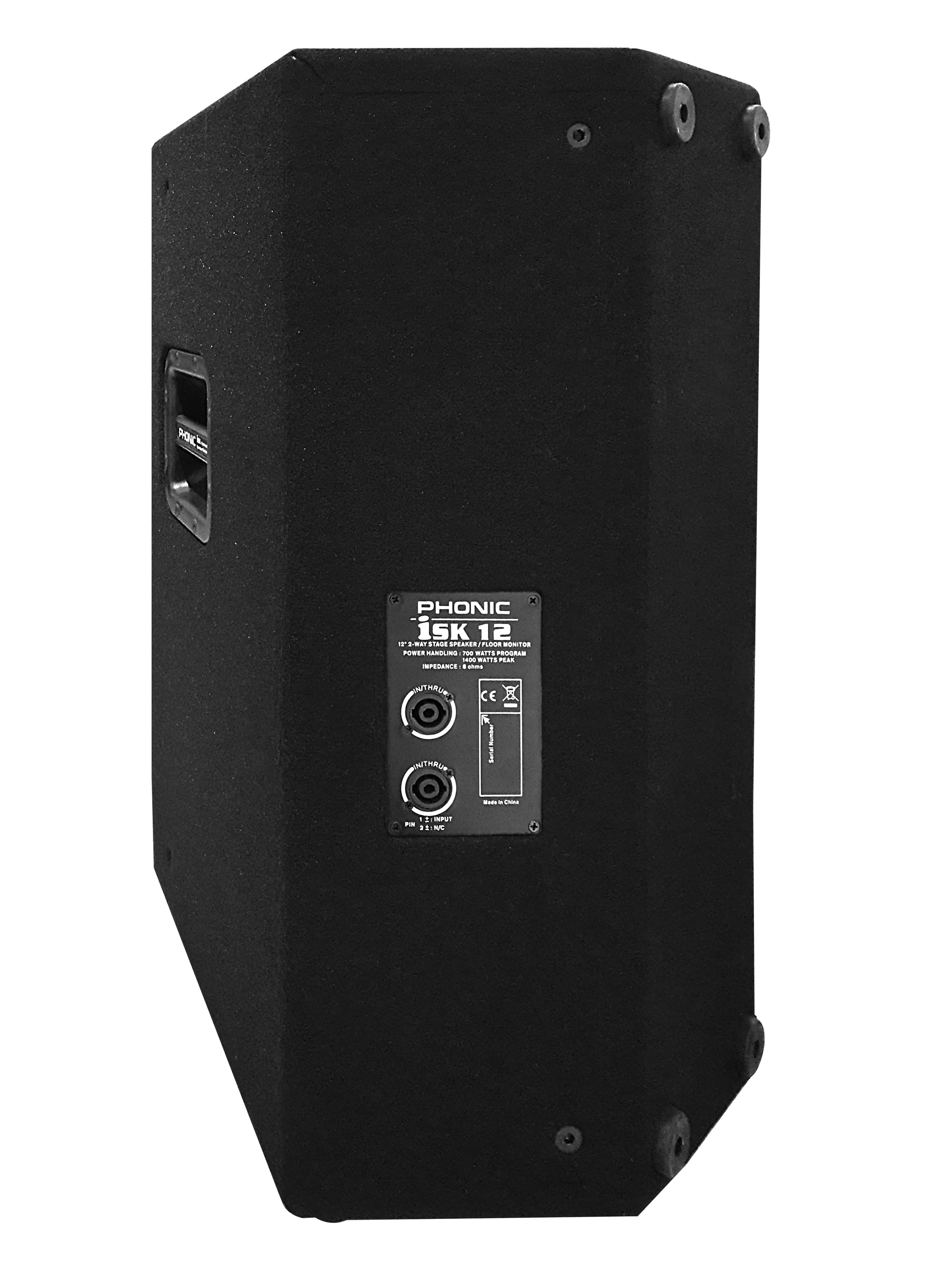 Phonic ISK12 700W 12 Inch Passive Speakers – Musicians Gear Zone
