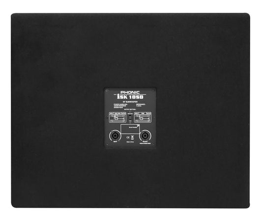 Phonic ISK18SB 1000W 18 Inch Subwoofer