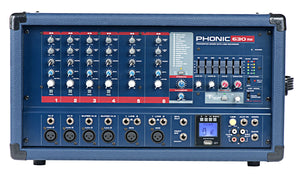 Phonic Powerpod 630RW Powered Mixer w/USB Rec