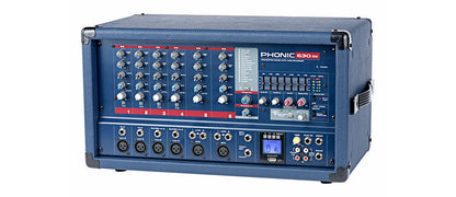 Phonic Powerpod 630RW Powered Mixer w/USB Rec