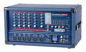 Phonic Powerpod 630RW Powered Mixer w/USB Rec