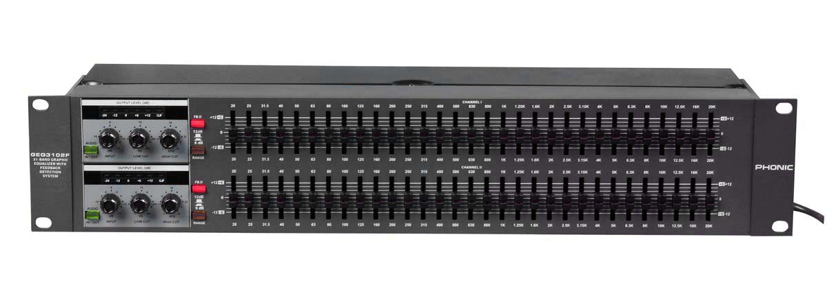 Phonic GEQ3102F 31 Band Graphic EQ