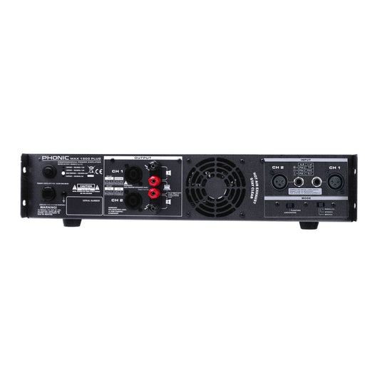 Phonic MAX1500PLUS 900W Power Amplifier