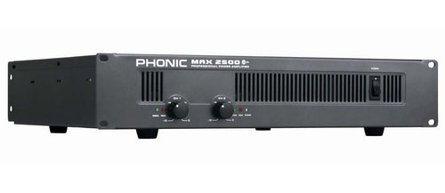 Phonic MAX2500PLUS 1500W Power Amplifier