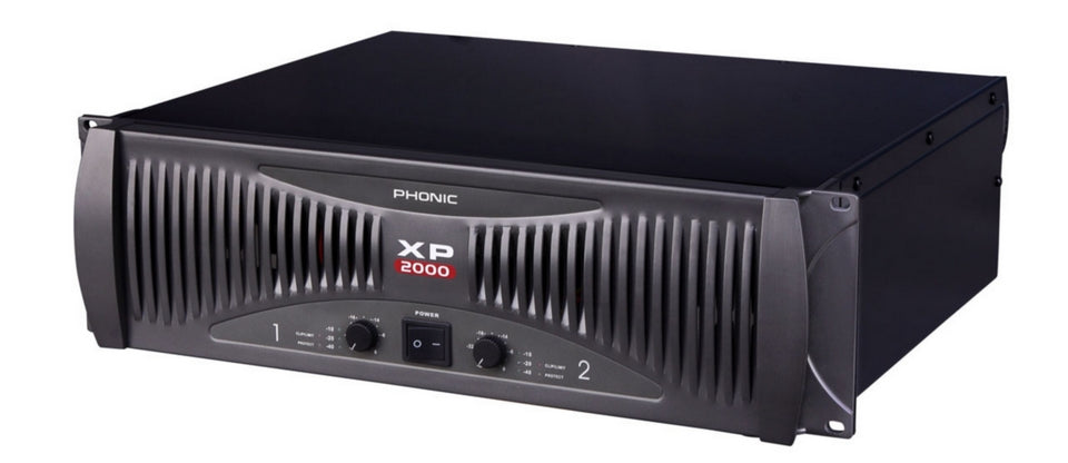 Phonic XP2000 Power Amplifier 1920W RMS – Musicians Gear Zone