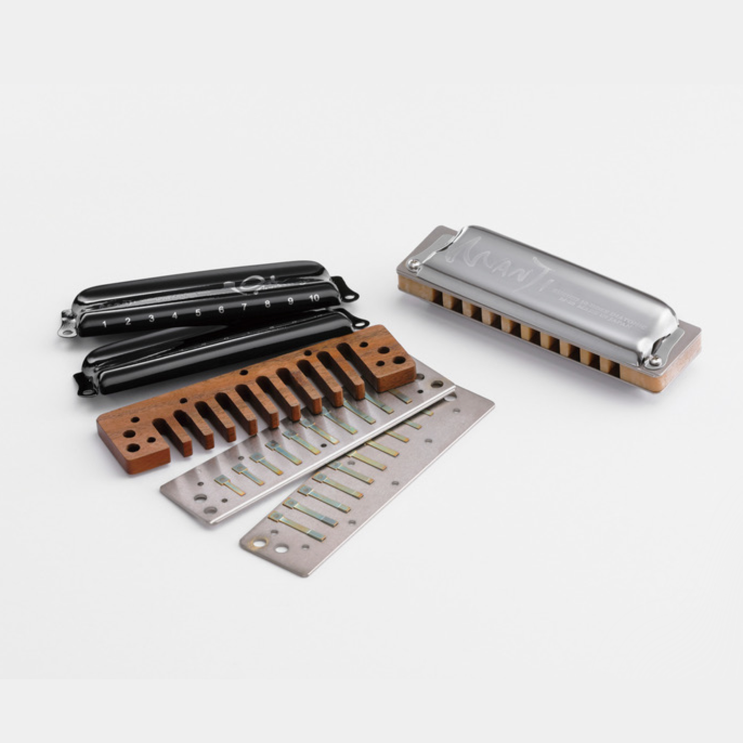 Suzuki 10-Hole Diatonic Manji Harmonica 10th Anniversary Model M-20X